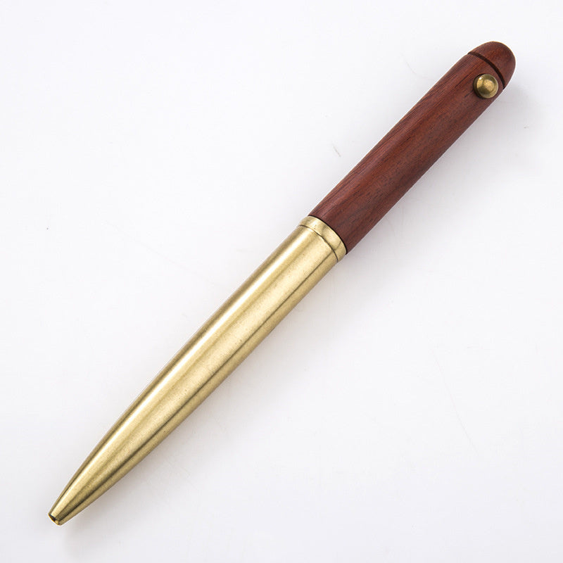 Office Brass Spinning Ballpoint Pen