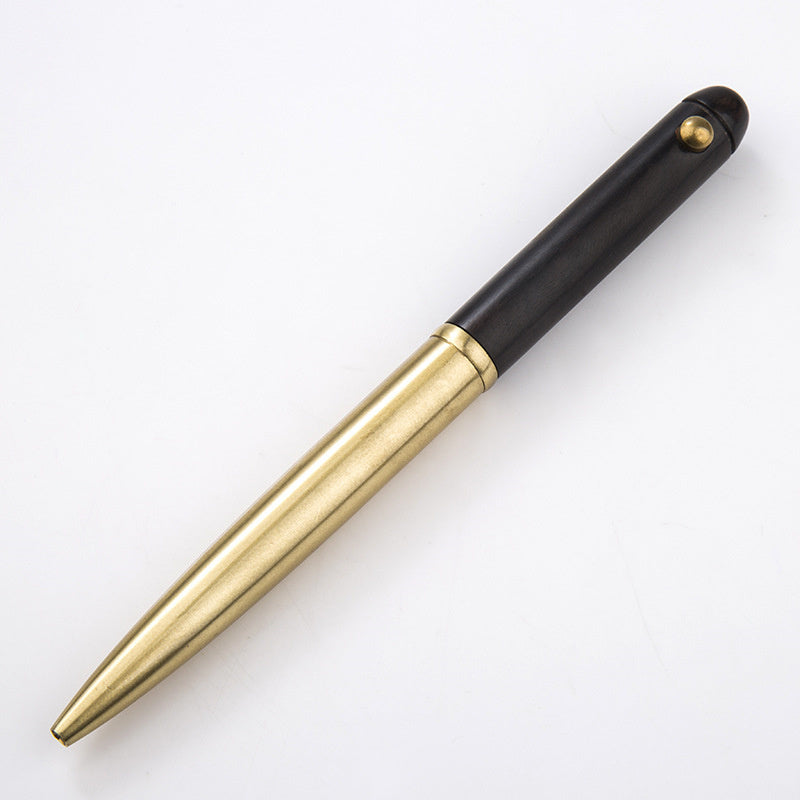 Office Brass Spinning Ballpoint Pen