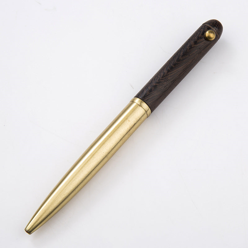 Office Brass Spinning Ballpoint Pen